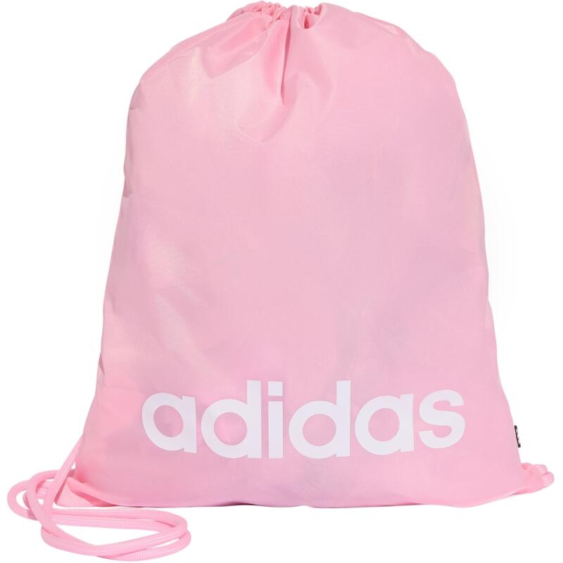 adidas - Adidas Linear Gymsack Fitnessbeutel pink/weiß Pink von adidas