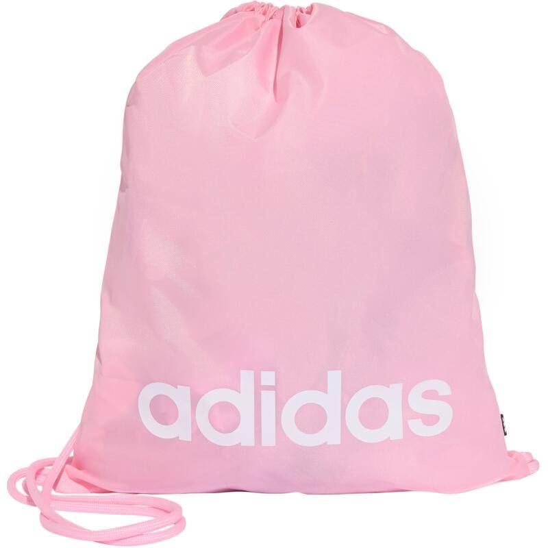 adidas - Adidas Linear Gymsack Fitnessbeutel pink/weiß Pink von adidas