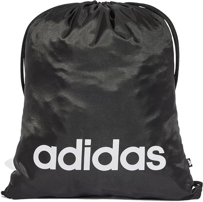 adidas - Adidas Linear Gymsack Fitnessbeutel schwarz/weiß Schwarz von adidas