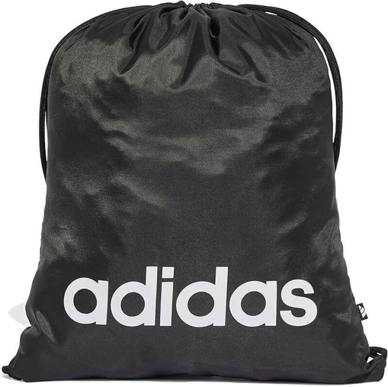 adidas - Adidas Linear Gymsack Fitnessbeutel schwarz/weiß Schwarz von adidas