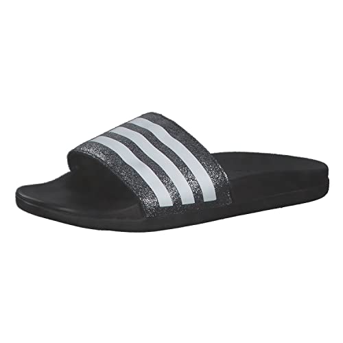 adidas Unisex Kinder Adilette Comfort Schlappen, Core Black/Ftwr White/Core Black, 29 EU von adidas