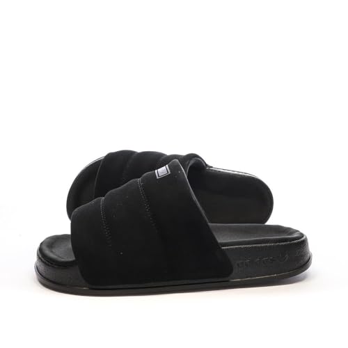 adidas Adilette Essential Damen-Sandalen, Schwarz, Schwarz , 39 EU von adidas