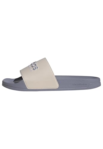 adidas Adilette Shower Slides Unisex Schiebe-Sandalen, Putty Mauve Silver Violet Ice Lavender, 44.5 EU von adidas