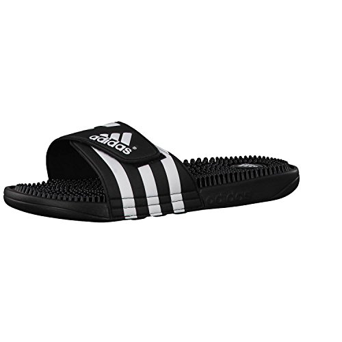 adidas Herren Addissage Slides Flip Flops Dusch-& Badeschuhe, Schwarz (Black/Black/Running White FTW), 42 EU von adidas