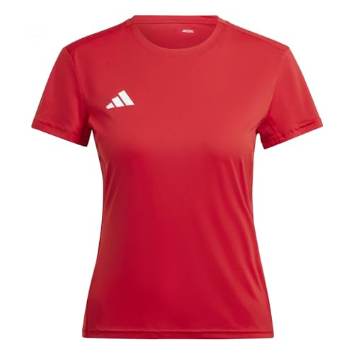 adidas Adizero Essentials Damen T-Shirt, rot., M von adidas