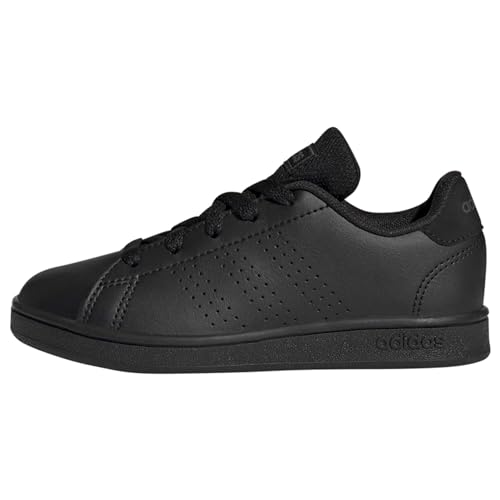 adidas Unisex Kinder Advantage Sneakers, Core Black/Core Black/Grey Six, 30 EU von adidas