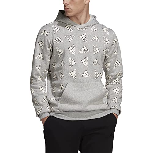 adidas All Over Print Fleece Hoodie - Mens Casual 2XL von adidas