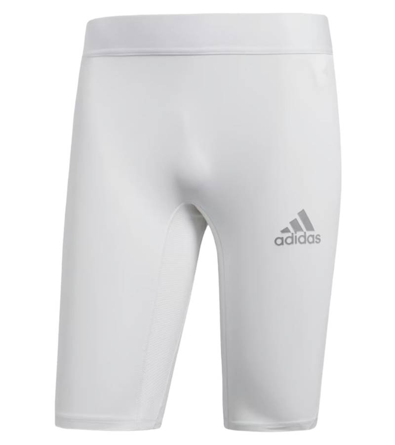 adidas Alphaskin Herren Radler-Hose mit hochfunktionalem Climalite-Gewebe Kompressions-Hose CW9457 Weiß von adidas