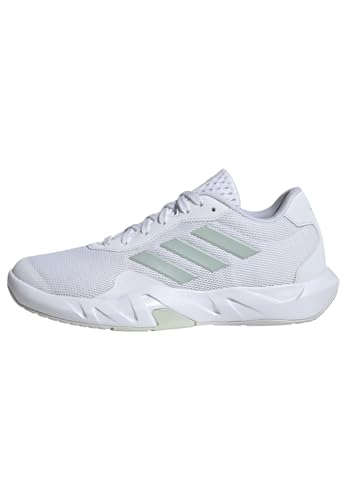 adidas Amplimove Trainer Shoes Gymnastik-und Trainingsschuhe, Cloud White/Linen Green/Dash Grey, 42 2/3 EU von adidas