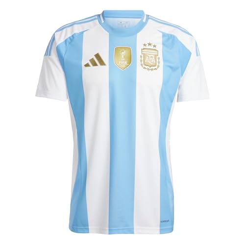 adidas Argentinien Argentina Home Trikot Jersey (DE/NL/SE/PL, Alphanumerisch, M, Regular, Regular, White/Blue) von adidas