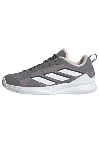 adidas Avaflash Clay Tennis Shoes Tennisschuhe, Grey Four/Cloud White/Sandy Pink, 42 EU adidas Avaflash Clay Tennis Shoes Tennisschuhe, Grey Four/Cloud White/Sandy Pink, 42 EU von adidas