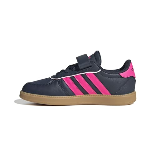 adidas Unisex Kinder BREAKNET Sleek Shoes Children, Aurora Ink/Lucid pink/Gum 3, 30 1/2 EU von adidas