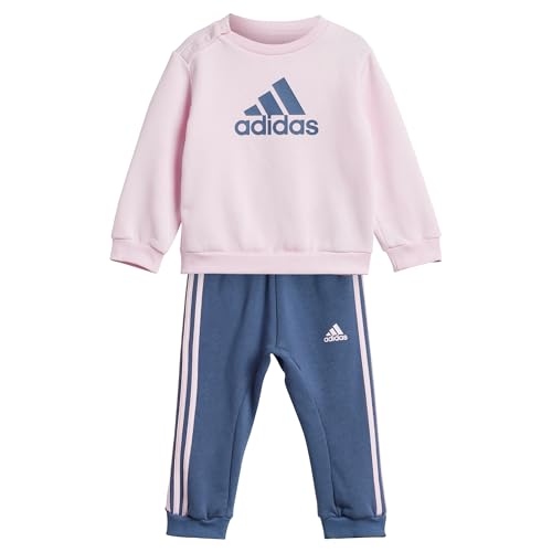 adidas Baby Badge of Sport Logo Jugend Jogger, Clear pink/preloved Ink, 9-12 Months von adidas