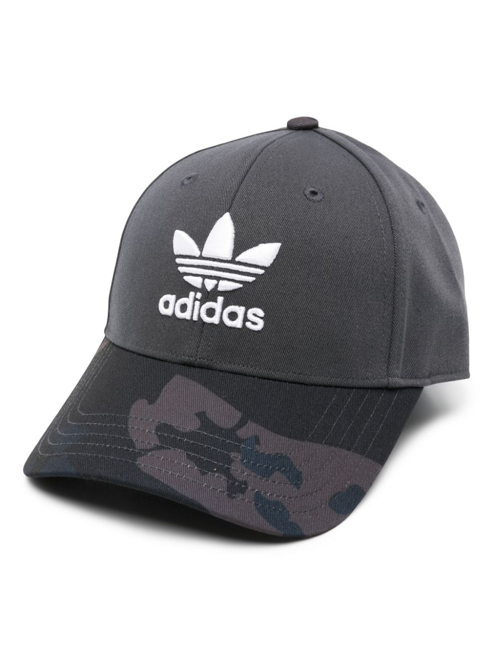 adidas Baseballkappe mit Camouflage-Print - Grau von adidas