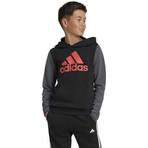 ADIDAS Big Logo Colorblock Hoodie 11-12 Years von adidas