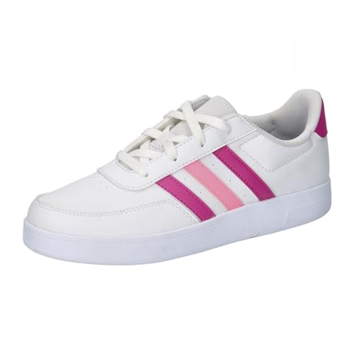 adidas Breaknet Lifestyle Court Lace Sneaker, FTWR White/Lucid Fuchsia/Beam pink, 38 2/3 EU von adidas