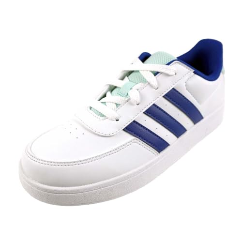 adidas Breaknet 2.0 Shoes Kids Nicht-Fußball-Halbschuhe, FTWR White/semi Lucid Blue/Halo Mint von adidas