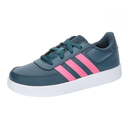 adidas Breaknet Lifestyle Court Lace Shoes Sneakers, Arctic Night/Lucid pink/FTWR White, 33.5 EU von adidas