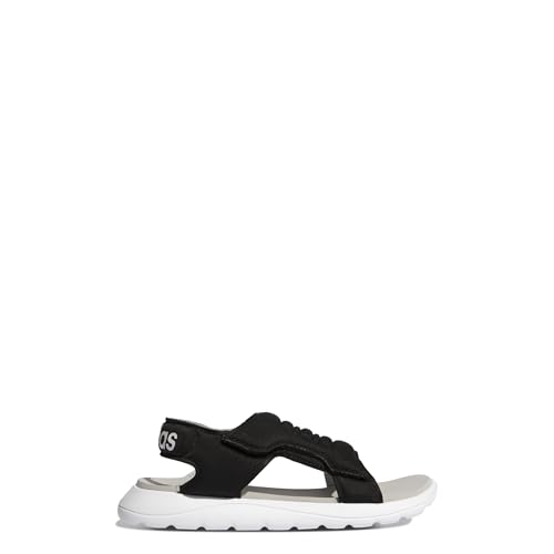 adidas COMFORT SANDAL C Sneaker Jungen, CBLACK/FTWWHT/GRETWO, 31.5 EU von adidas