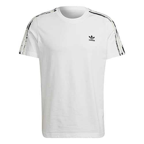 adidas Camo Stripes T-Shirt (L, White) von adidas