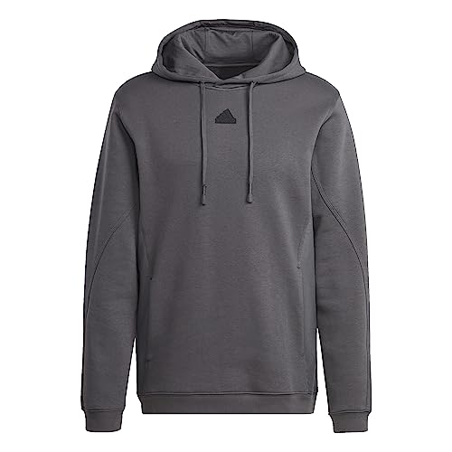 adidas City Escape Hoody Kapuzenpullover (as3, Alpha, l, Regular, Regular, Charcoal) von adidas