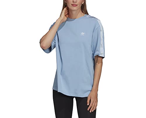 adidas Classic Satin Women Shirt (38, SkyBlue) von adidas