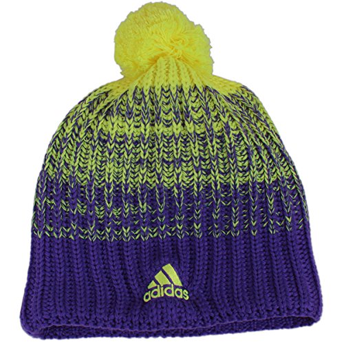 adidas Climaheat Faded Beanie Strickmütze mit Bommel - OSFW Damen von adidas