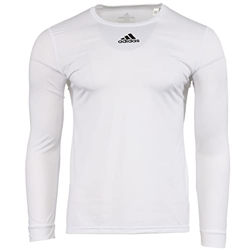 adidas Climalite Creator Langarm-T-Shirt (EK012), Herren, Weiß, XX-Large von adidas