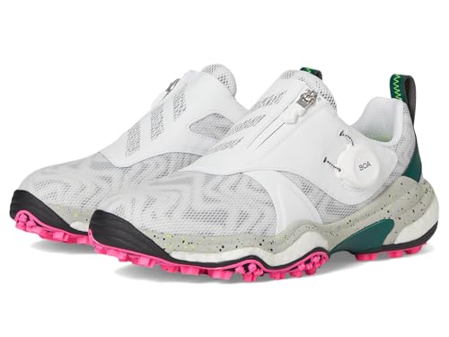 adidas Codechaos Boa 25 Damen-Sneaker, Footwear White/Silver Metallic/Collegiate Green, 9 von adidas