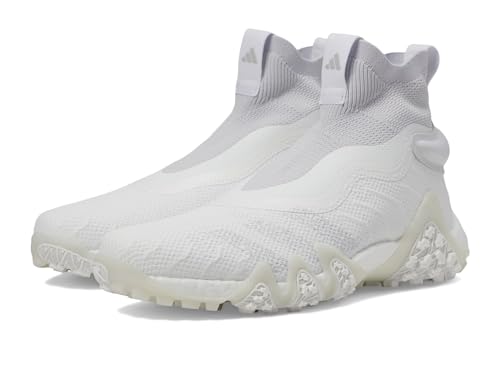 adidas Codechaos Primeknit Boost Golfschuhe für Herren ohne Schnürsenkel, Footwear White/Dash Grey/Crystal White adidas Codechaos Primeknit Boost Golfschuhe für Herren ohne Schnürsenkel, Footwear White/Dash Grey/Crystal White von adidas