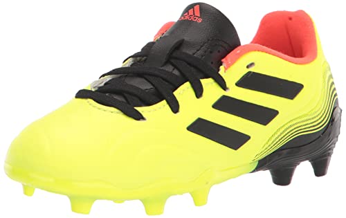 adidas Copa Sense.3 Firm Ground Soccer Shoe, Team Solar Yellow/Black/Solar Red, 11.5 US Unisex Little Kid von adidas