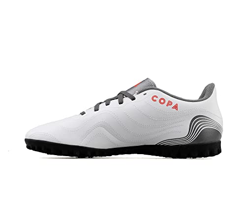 adidas Copa Sense.4 TF Herren Football Trainers Boots (UK 10 US 10.5 EU 44 2/3, White red Grey FY6180) von adidas