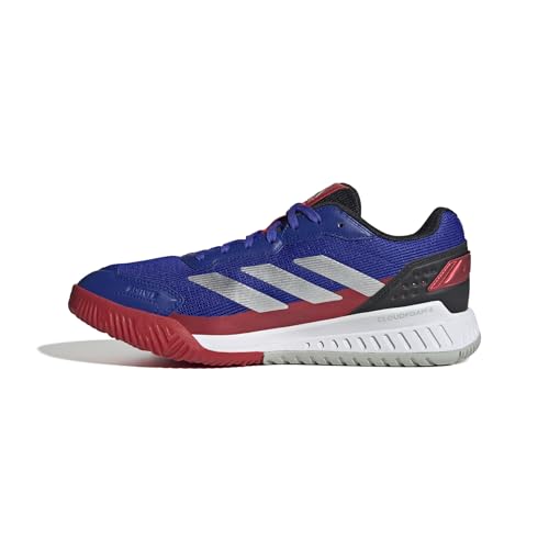 adidas Herren Courtquick Mens Shoes Padel-Schuhe, Lucid Blue/Silver Metallic/Lucid Red adidas Herren Courtquick Mens Shoes Padel-Schuhe, Lucid Blue/Silver Metallic/Lucid Red von adidas