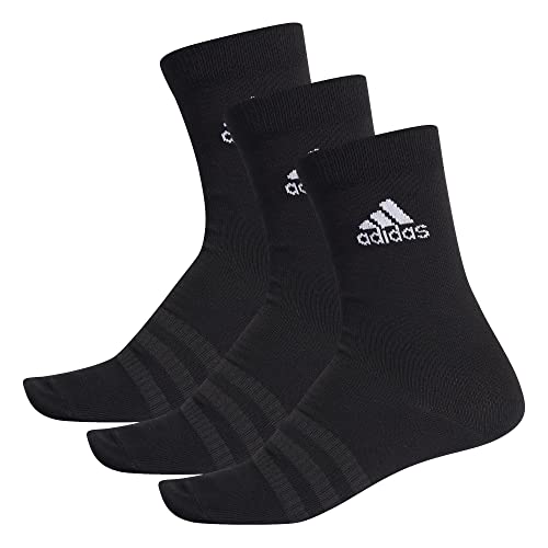 adidas Crew Socks Socken 3er Pack (43-45, black) von adidas