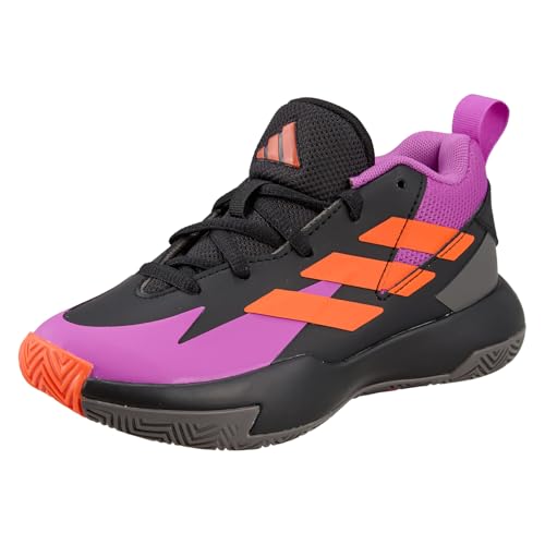 adidas Cross Em Up Select Mid Trainers Kids Basketball-Schuhe, core Black/Purple Burst/Impact orange, 31 EU adidas Cross Em Up Select Mid Trainers Kids Basketball-Schuhe, core Black/Purple Burst/Impact orange, 31 EU von adidas
