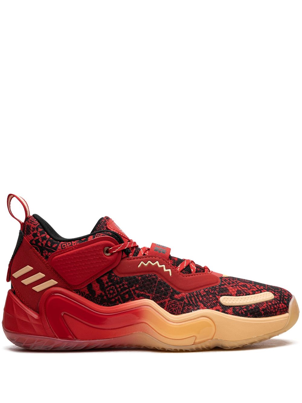 adidas D.O.N Issue 3 Chinese New Year Sneakers - Rot von adidas