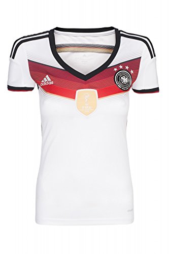 adidas DFB Home Trikot 4 Sterne Damen Heimtrikot Weltmeister (weiß, XXS) von adidas