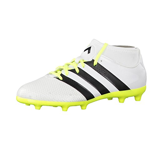 adidas Damen Ace 16.3 Primemesh Fußballschuhe, Weiß (FTWR White/core Black/solar Yellow), 40 2/3 EU von adidas