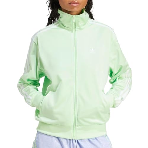adidas Damen Adicolor Classics Loose Firebird Sweatshirt, green, M adidas Damen Adicolor Classics Loose Firebird Sweatshirt, green, M von adidas