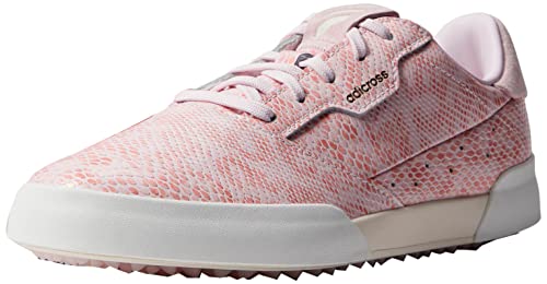 adidas Damen Adicross Retro Spikeless Golfschuhe, Fast Pink/Core White/Fast Pink, 38 EU von adidas