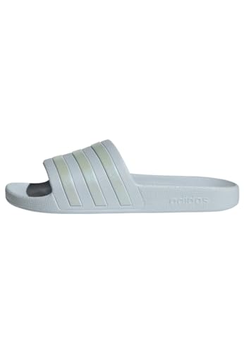 adidas Damen Adilette Aqua Slides Rutschen, Halo Blue Halo Blue Halo Blue, 36 2/3 EU von adidas