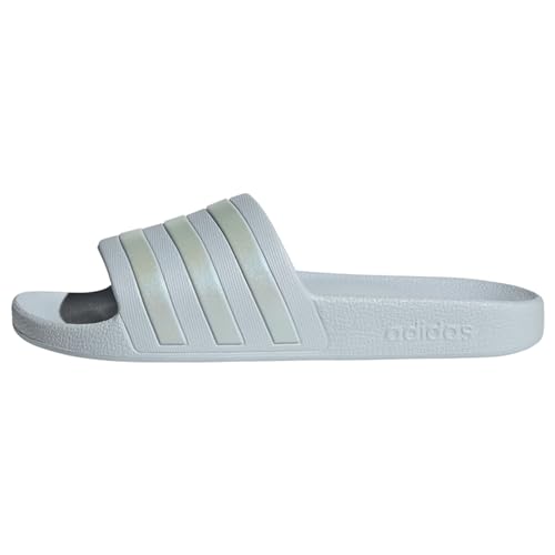 adidas Damen Adilette Aqua Rutschen, Magic Beige Weiß, 38 EU von adidas