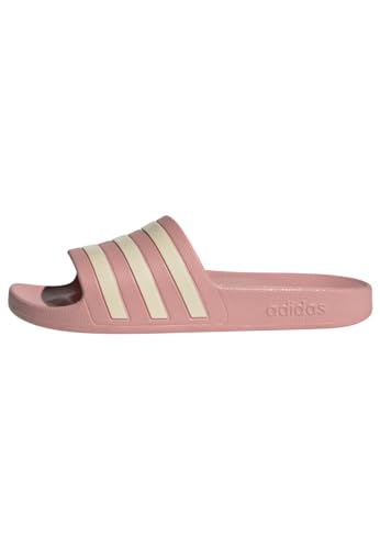 adidas Damen Adilette Aqua Slide Sandal, Wonder Mauve/Wonder White, 39 EU von adidas