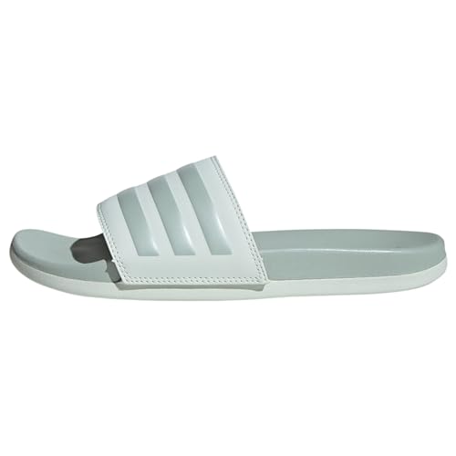 adidas Damen Adilette Comfort Rutschen, MGH Solid Grey Five Better Scarlet, 38 EU von adidas