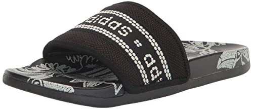 adidas Damen Adilette Comfort Slide Sandale, Core Black/Off White/Core Black, 38.5 EU von adidas