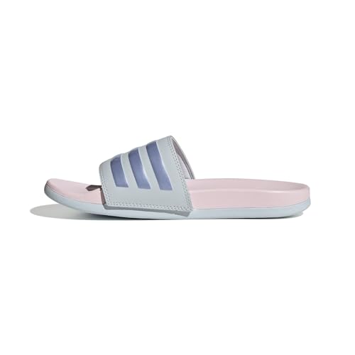 adidas Damen Adilette Comfort Slides, Halo Blue/Blue Spark Met. / Clear Pink, 44.5 EU adidas Damen Adilette Comfort Slides, Halo Blue/Blue Spark Met. / Clear Pink, 44.5 EU von adidas