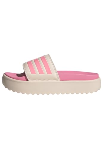 adidas Damen Adilette Platform Slides, Wonder Quartz/Beam pink/Taupe met, 44 1/2 EU von adidas