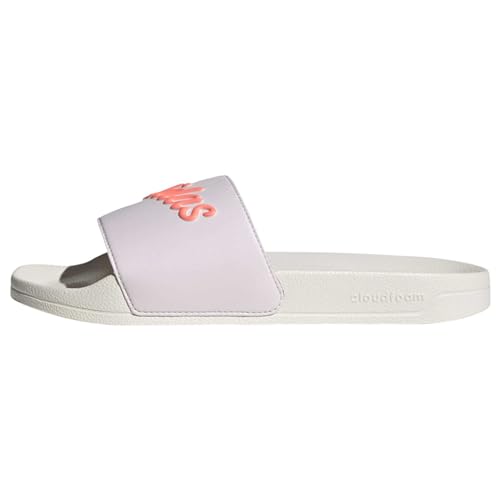 adidas Damen Adilette Shower Slide Sandal, Almost pink/Acid red/Chalk White, 38 EU von adidas
