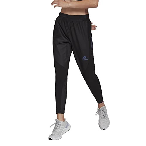 adidas Damen Adizero Pant Hose, Schwarz, L von adidas