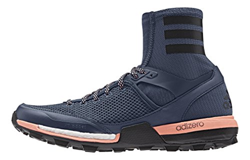 adidas Damen Adizero XT Boost Women Laufschuhe, Blau (Mineral Blau/Night Navy Blau/Sun Glow orange), 37 1/3 EU von adidas